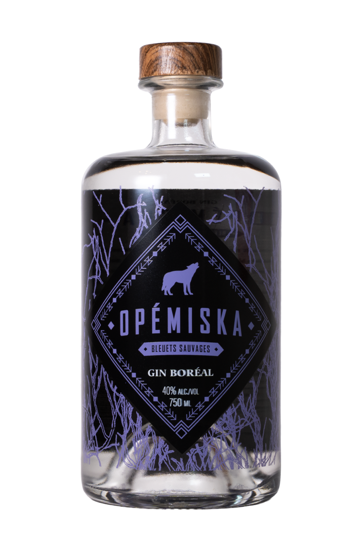 Bottle Opémiska Wild Blueberry Gin