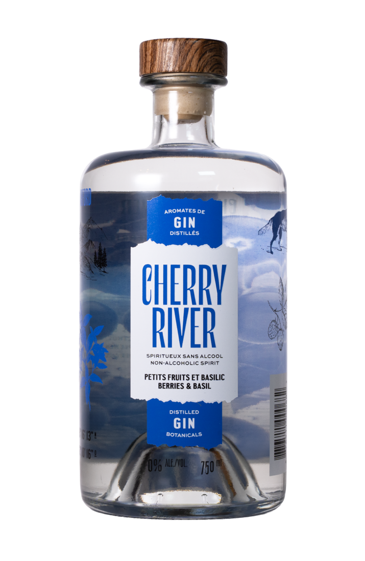 Bottle Alcohol-Free Gin, Berries & Basil