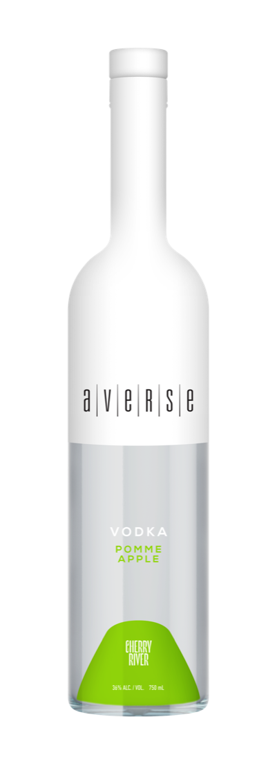Bouteille Averse Vodka Pomme