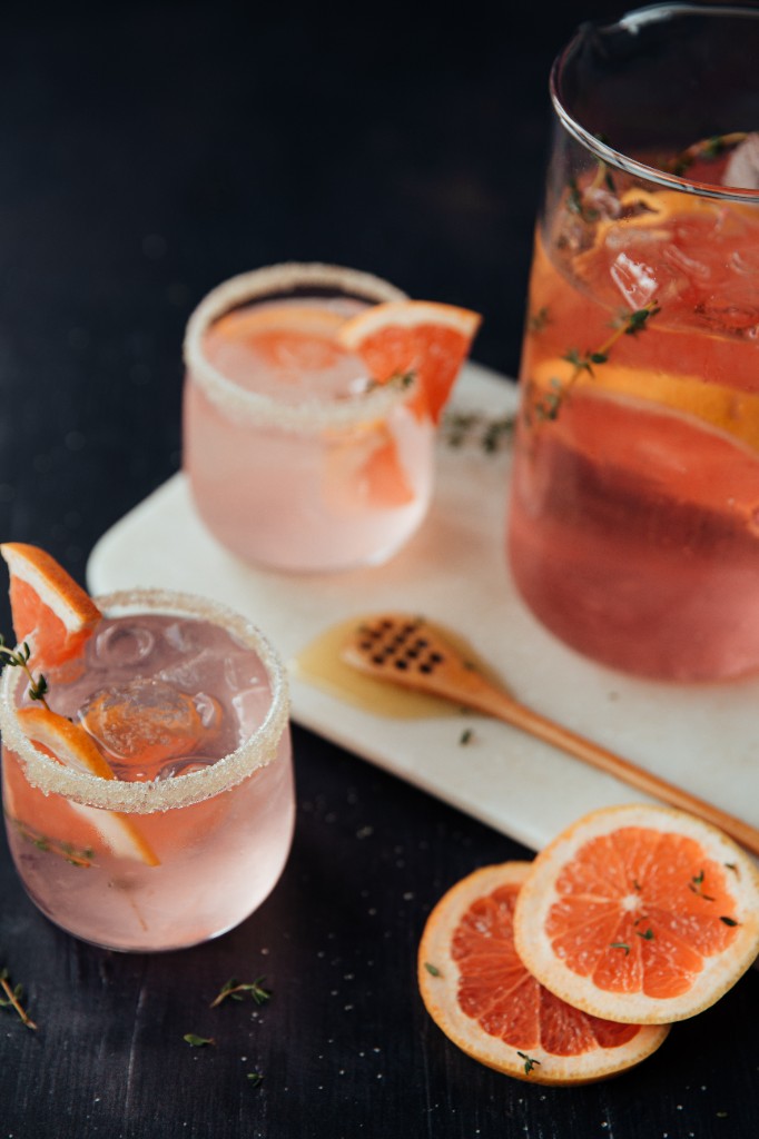 Cocktail au gin pamplemousse Cherry River