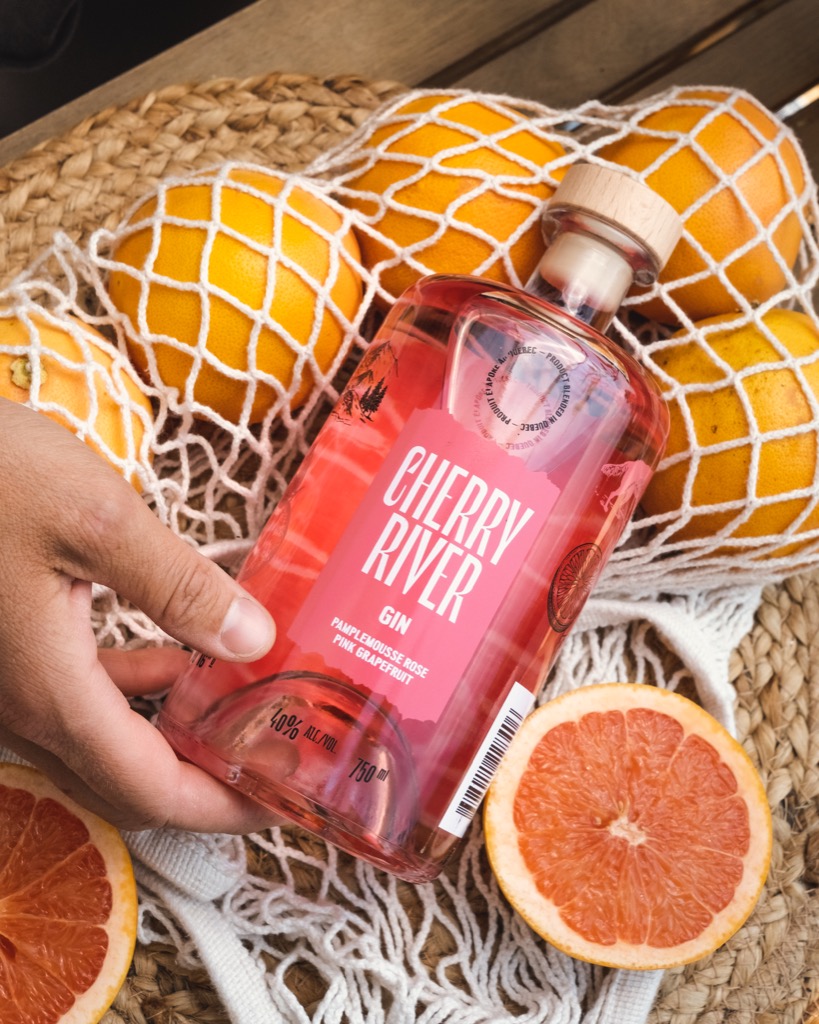 En cocktail — Gin Pamplemousse Rose