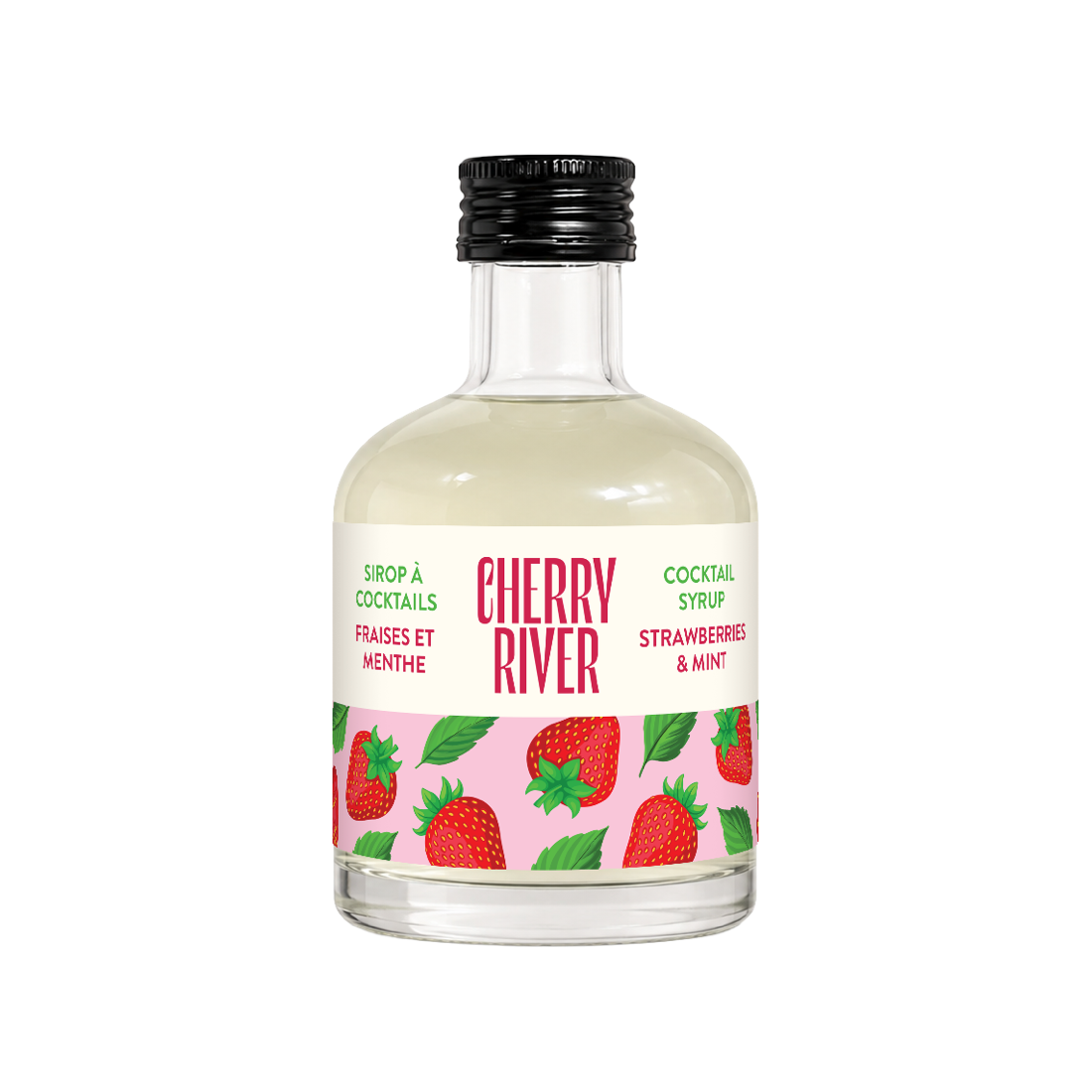 Strawberry Mint Syrup