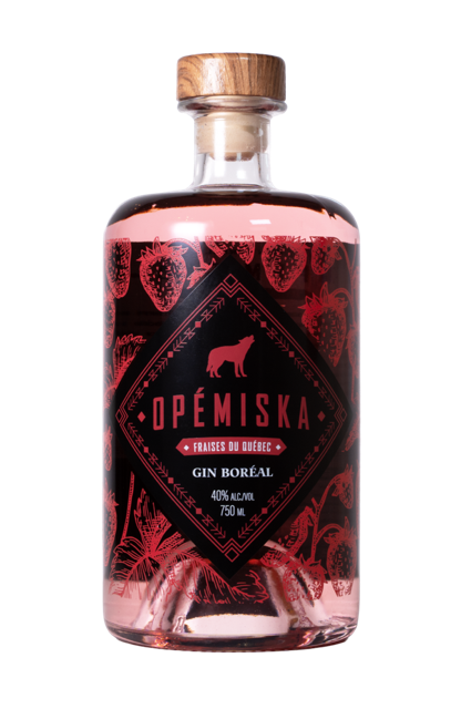 Opémiska Quebec Strawberry Gin